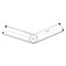 Angle Measurement Ruler - Measure Angles to 360 Degrees and Lines to 12"